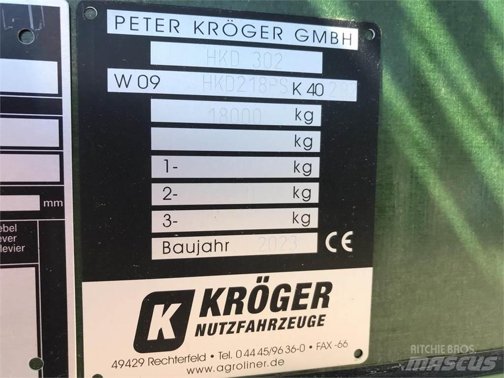 Kröger HKD 302 Самосвальные прицепы
