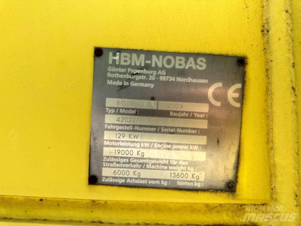 HBM-Nobas BG190TA-4 Грейдеры