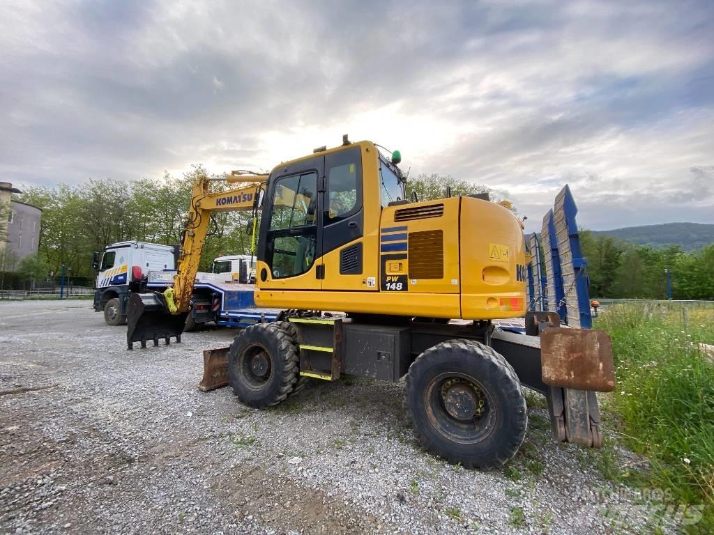 Komatsu PW 148 Колёсные экскаваторы