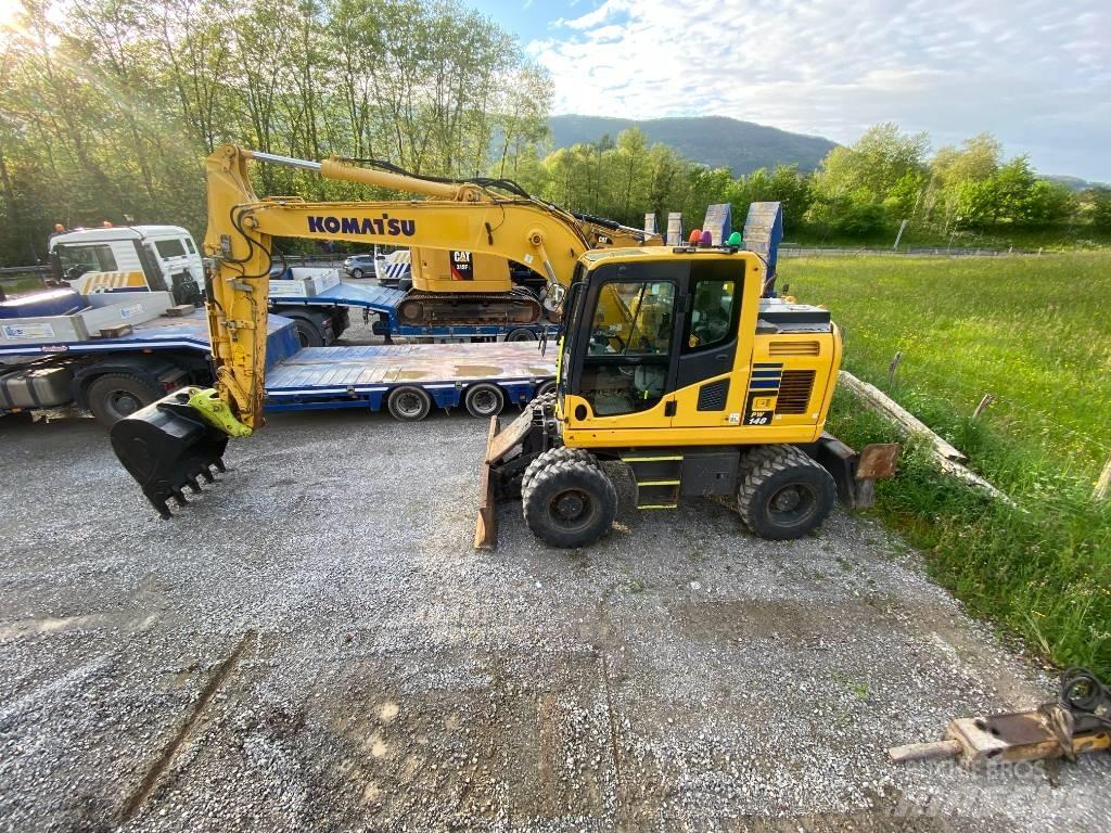 Komatsu PW 148 Колёсные экскаваторы