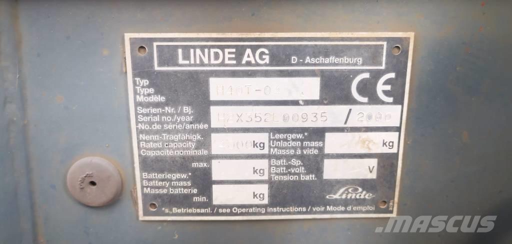Linde H40T-01 Газовые погрузчики