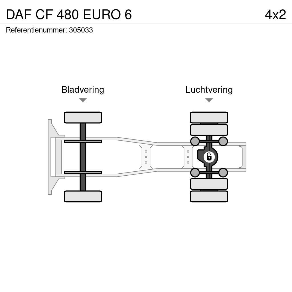 DAF CF 480 EURO 6 Седельные тягачи