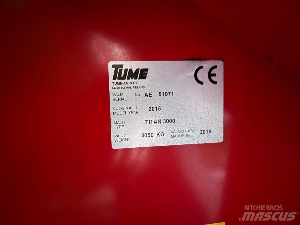 Tume Titan3000 Комбинированные сеялки