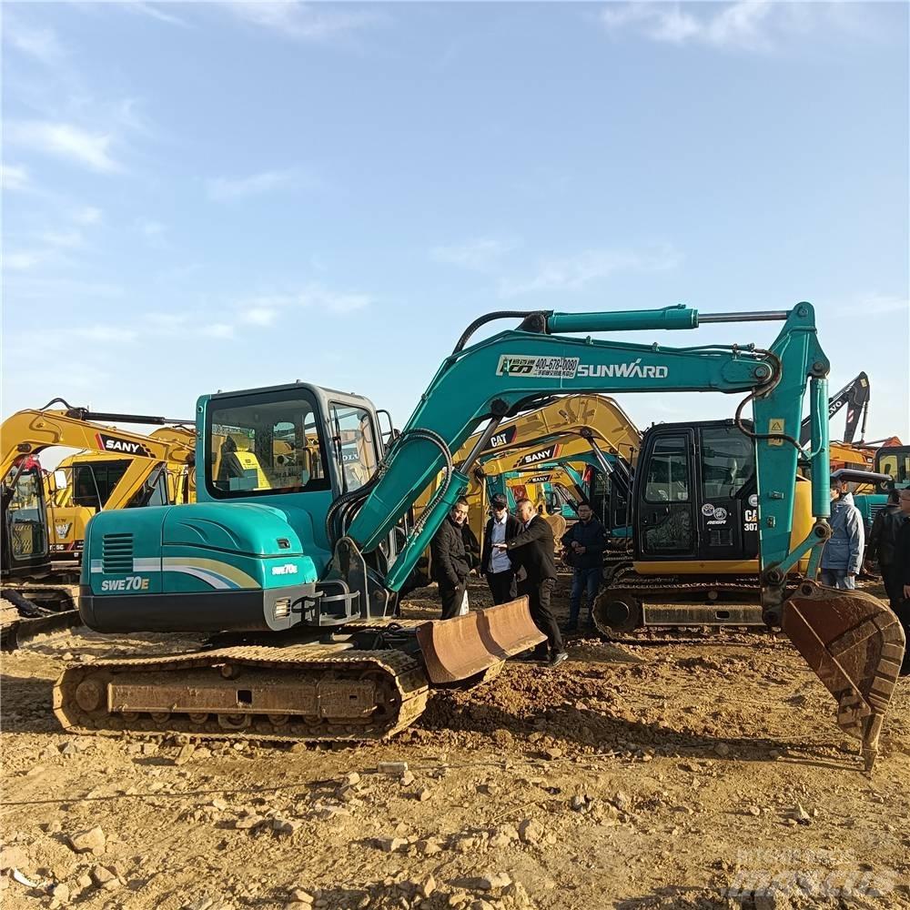 Sunward SWE70E Малые экскаваторы 7т-12т