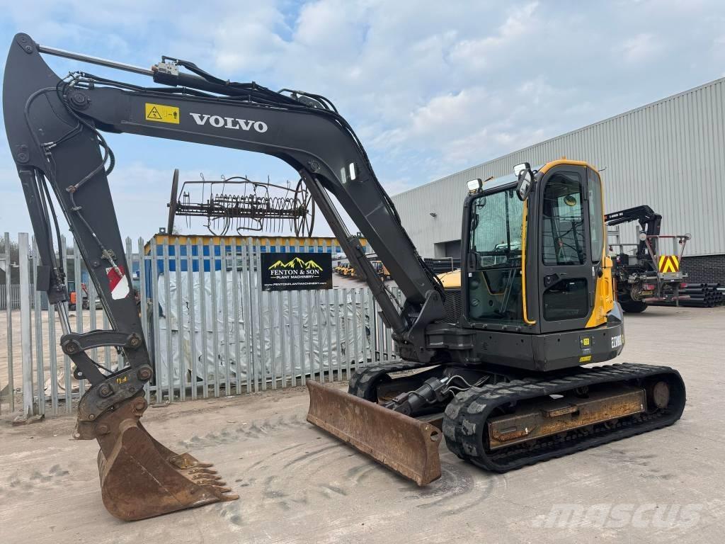 Volvo ECR 88 Малые экскаваторы 7т-12т
