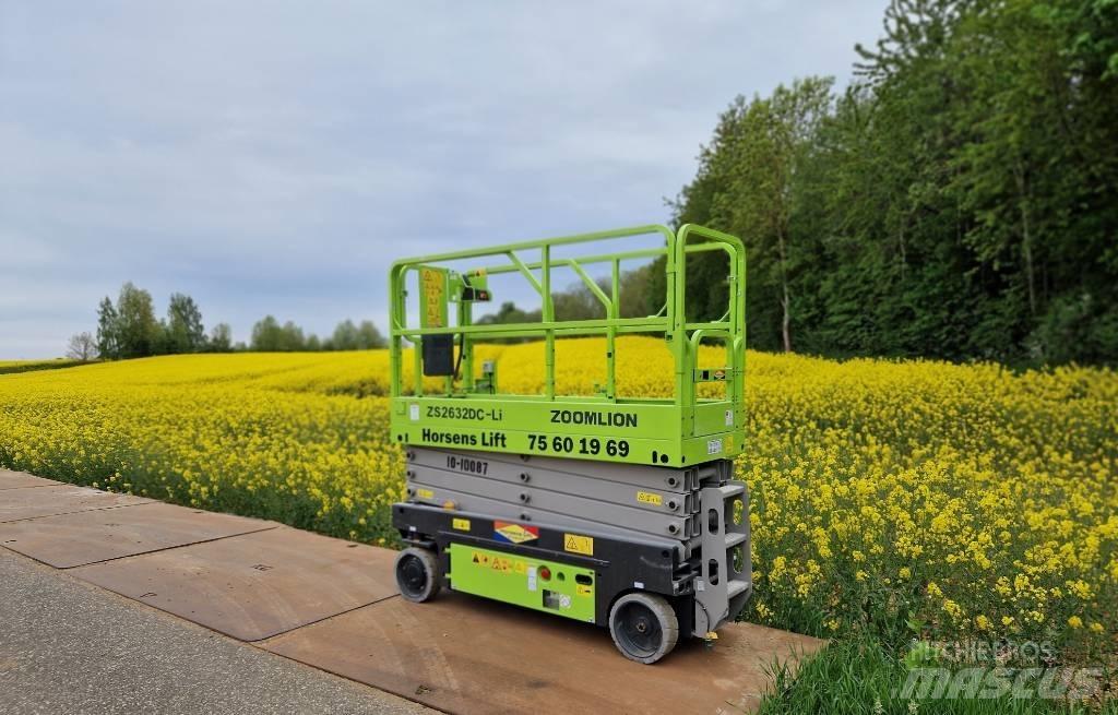 Zoomlion ZS2632DC-Li Ножничные подъемники