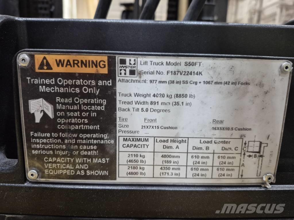 Hyster S 50 FT Другие складские механизмы