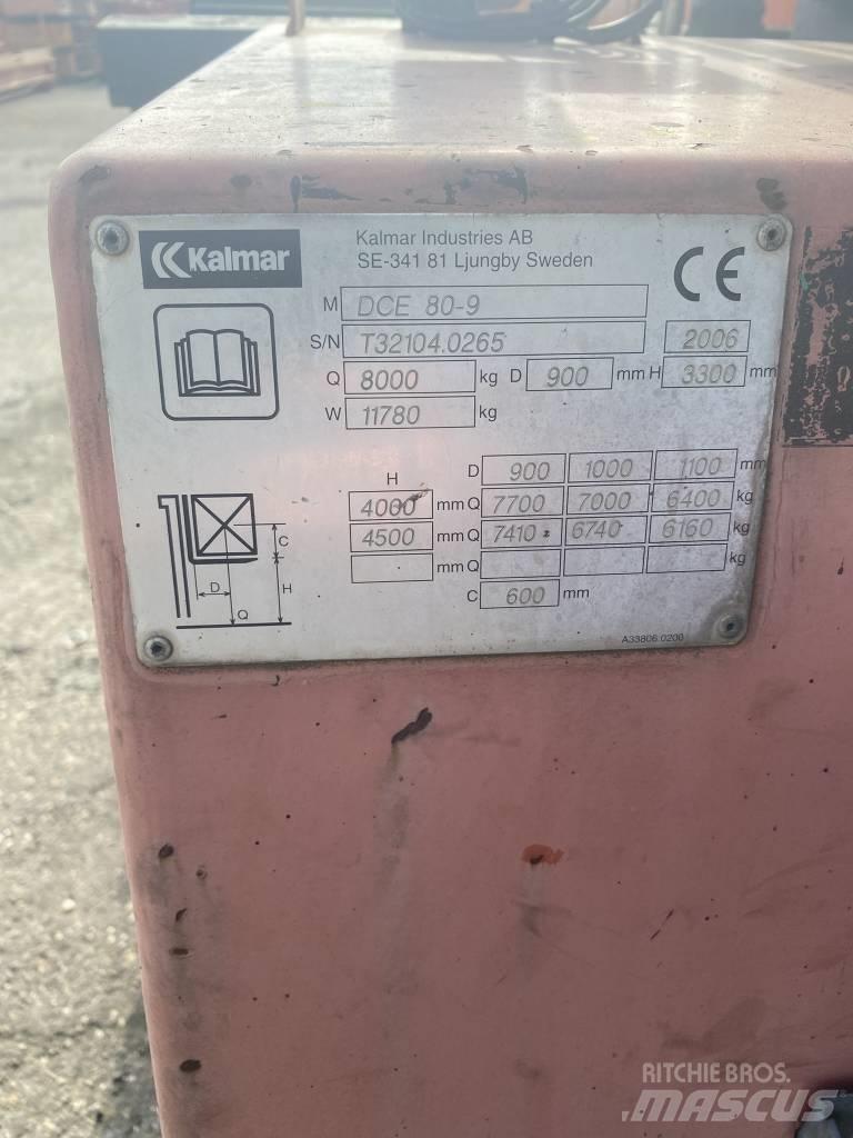 Kalmar DCE-80-9 Дизельные погрузчики