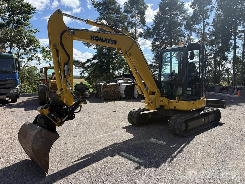 Komatsu PC55 MR-5 Мини-экскаваторы