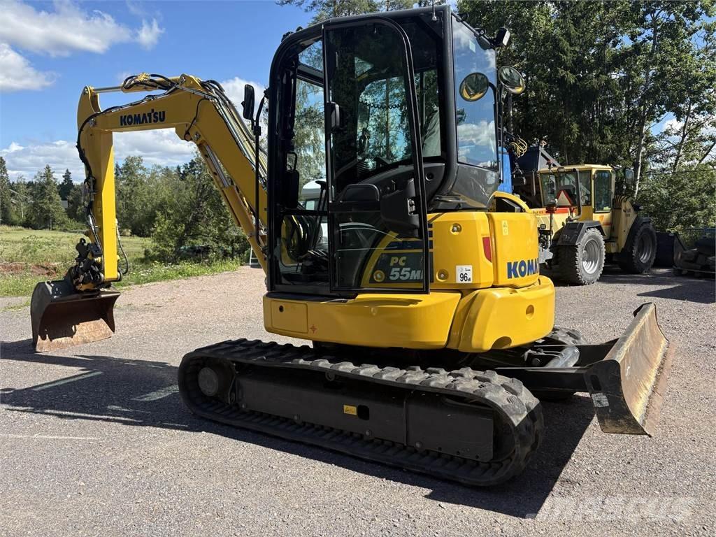 Komatsu PC55 MR-5 Мини-экскаваторы