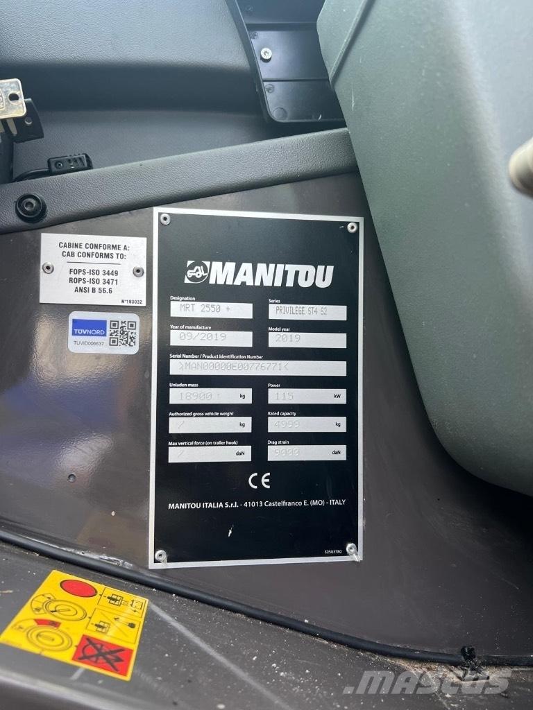 Manitou MRT 2550 Телескопические погрузчики