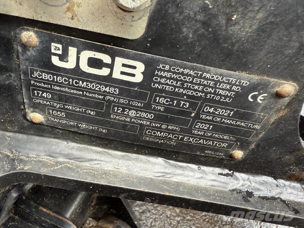 JCB 16 C-1 Мини-экскаваторы