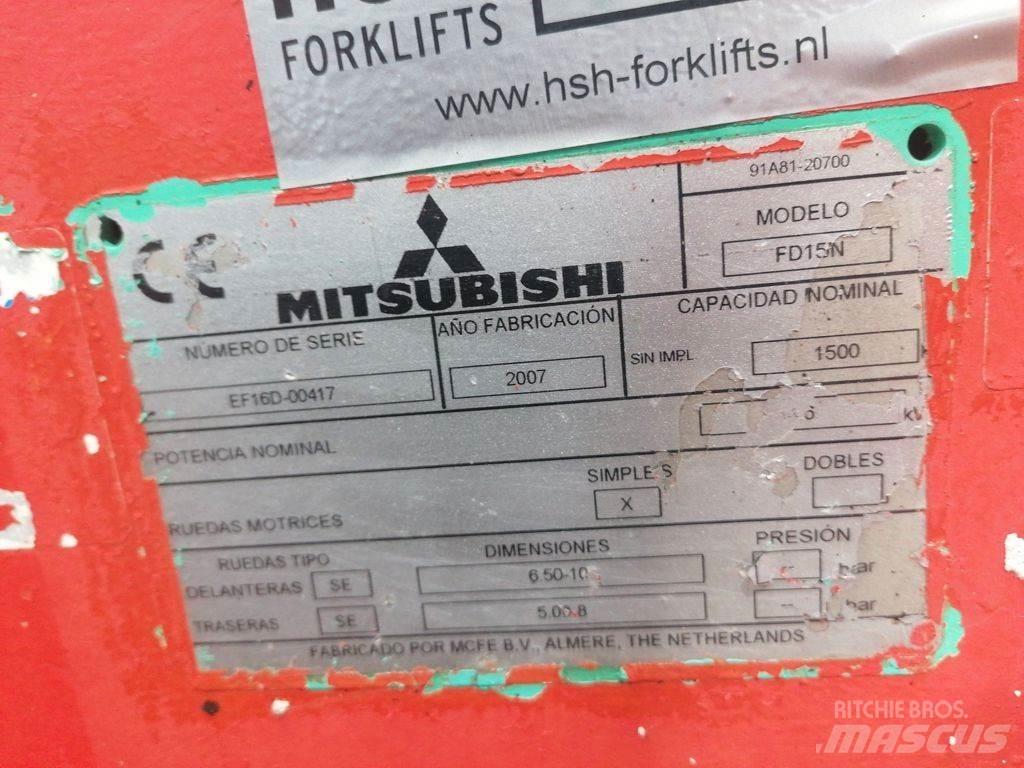 Mitsubishi FD15N Дизельные погрузчики