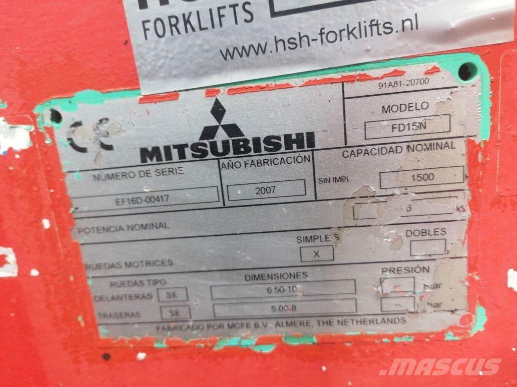 Mitsubishi FD15N Дизельные погрузчики