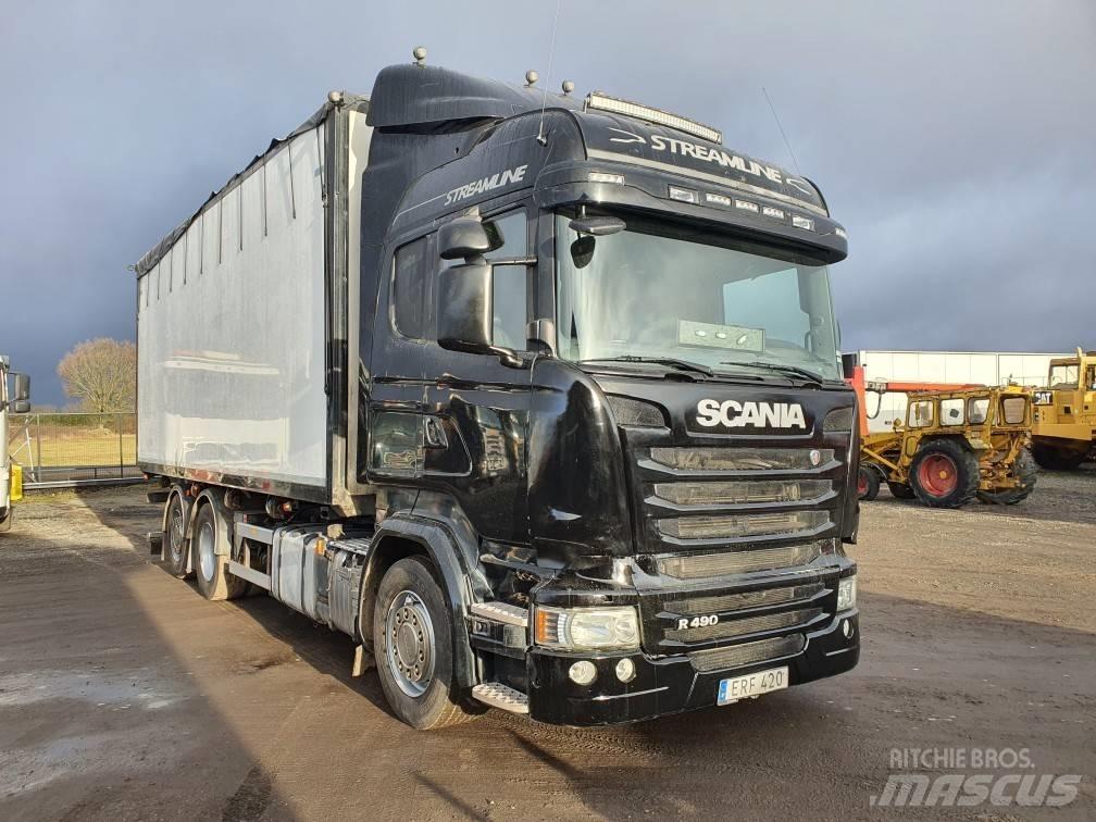 Scania R 490 Грузовики-Щеповозы