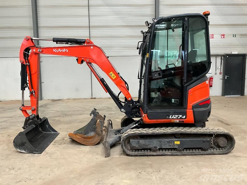 Kubota U 27-4 HI Мини-экскаваторы