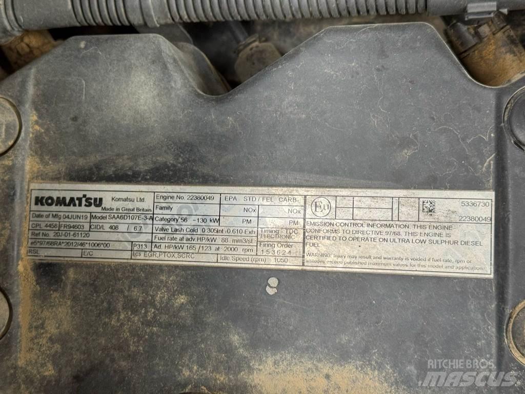 Komatsu PW180-11 Колёсные экскаваторы
