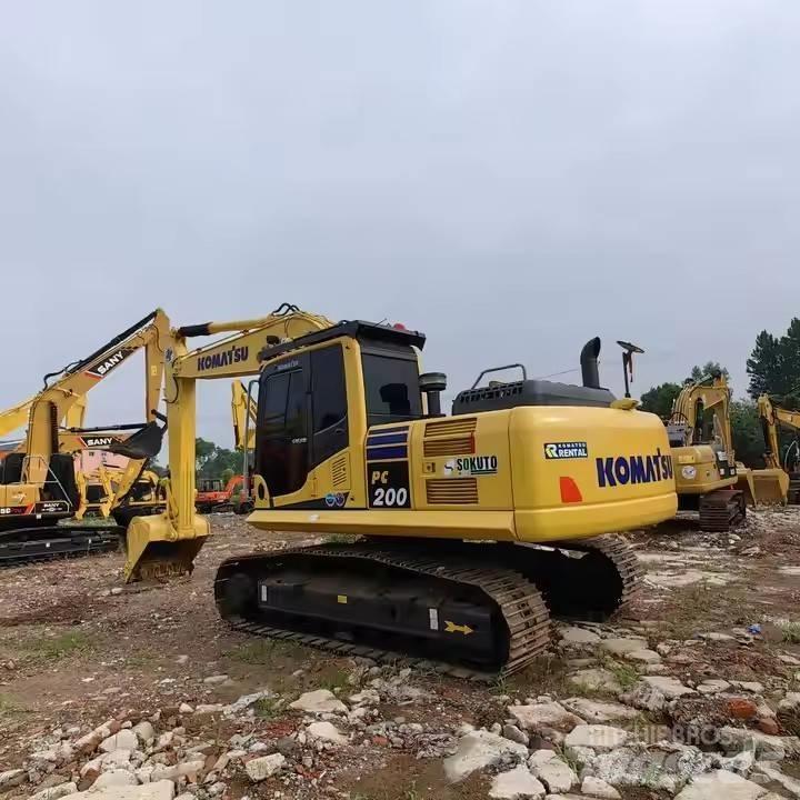Komatsu PC200 Малые экскаваторы 7т-12т