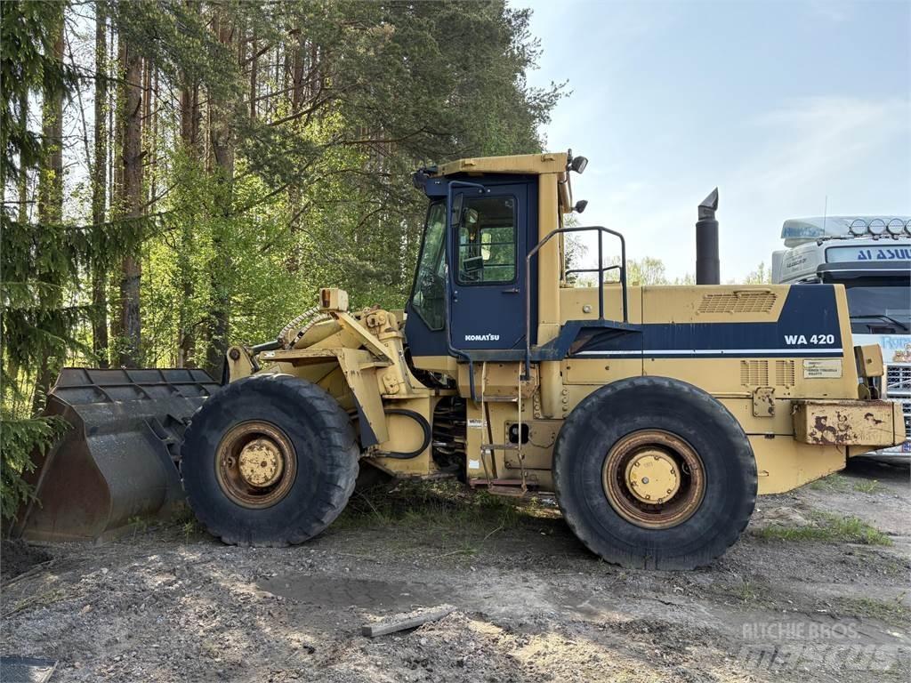 Komatsu WA420-1 Фронтальные погрузчики