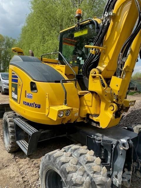 Komatsu PW 98 MR-11 Колёсные экскаваторы