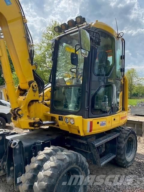 Komatsu PW 98 MR-11 Колёсные экскаваторы