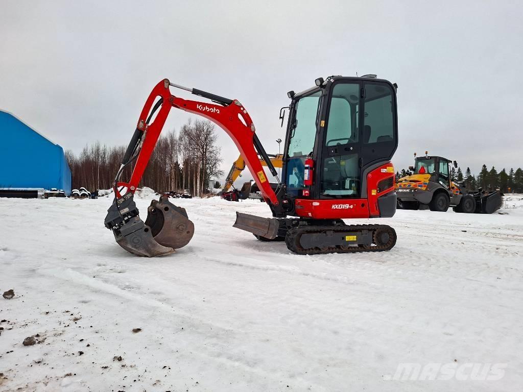 Kubota KX019-4 Мини-экскаваторы