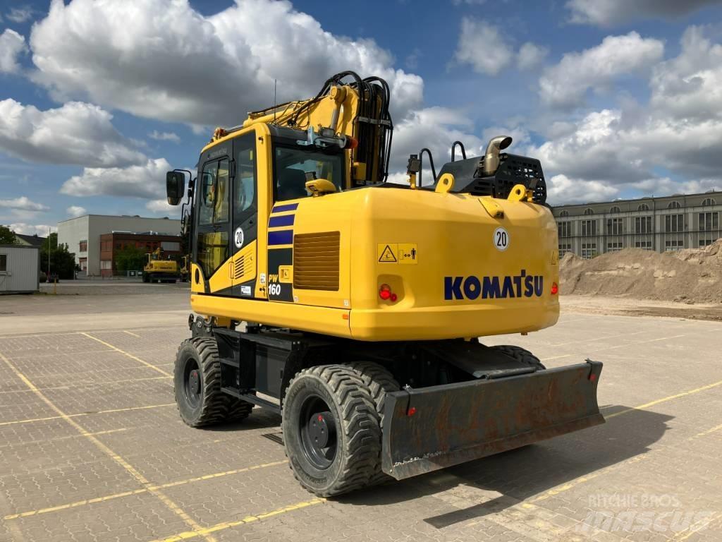 Komatsu PW 160-11 E0 Колёсные экскаваторы