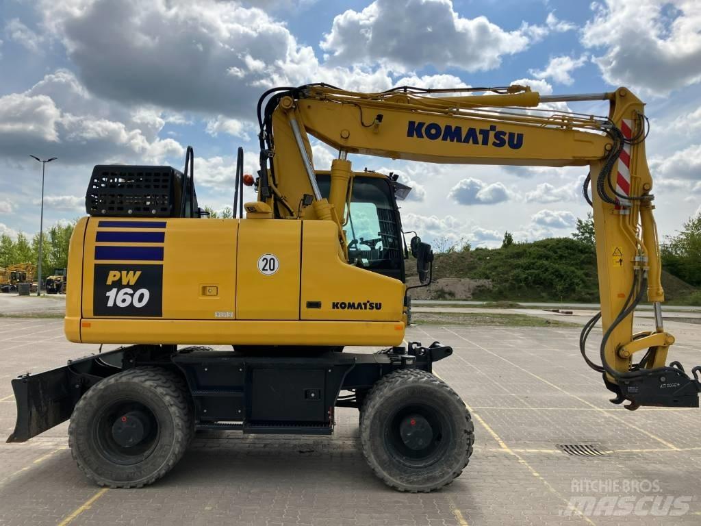 Komatsu PW 160-11 E0 Колёсные экскаваторы