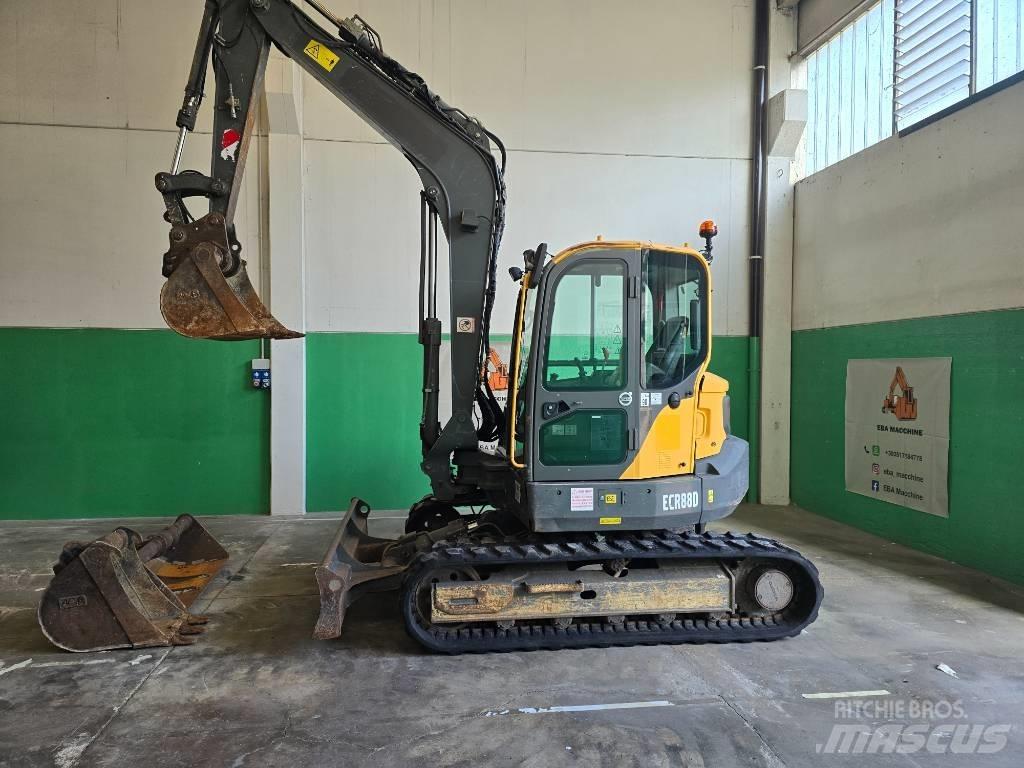 Volvo ECR 88 Малые экскаваторы 7т-12т