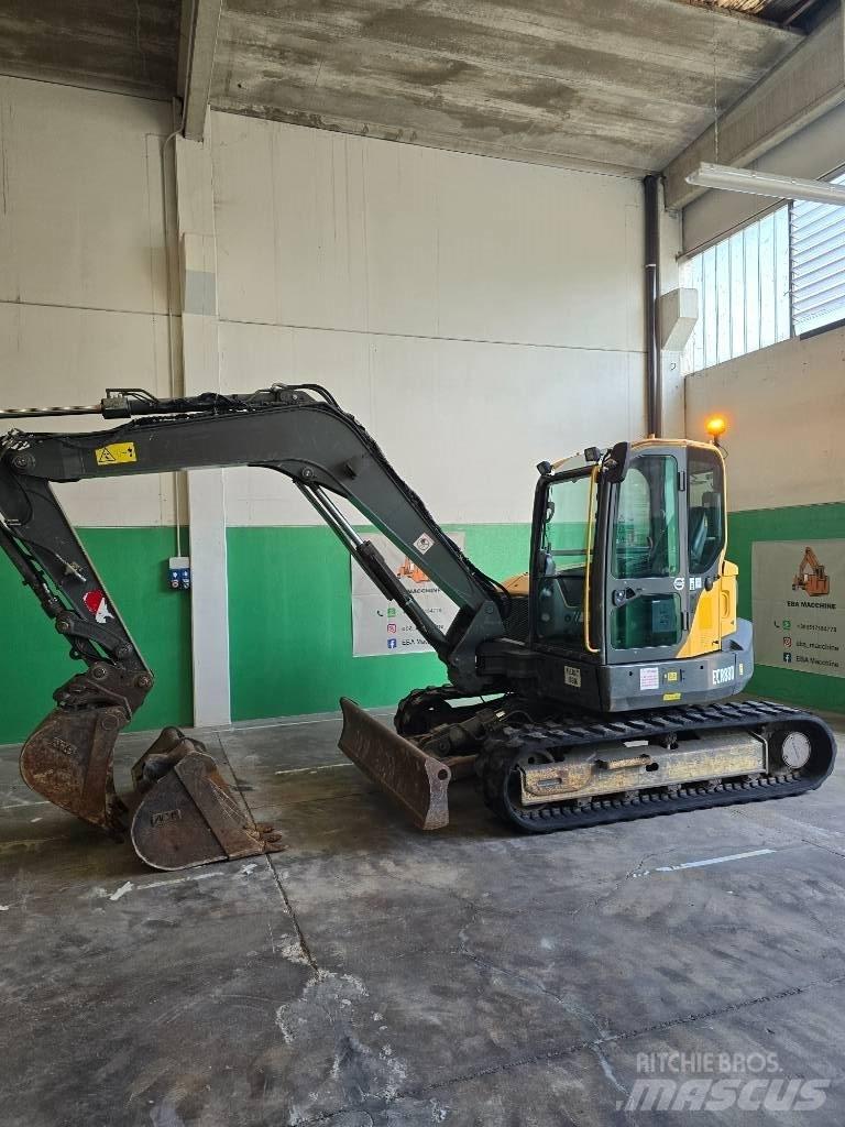 Volvo ECR 88 Малые экскаваторы 7т-12т