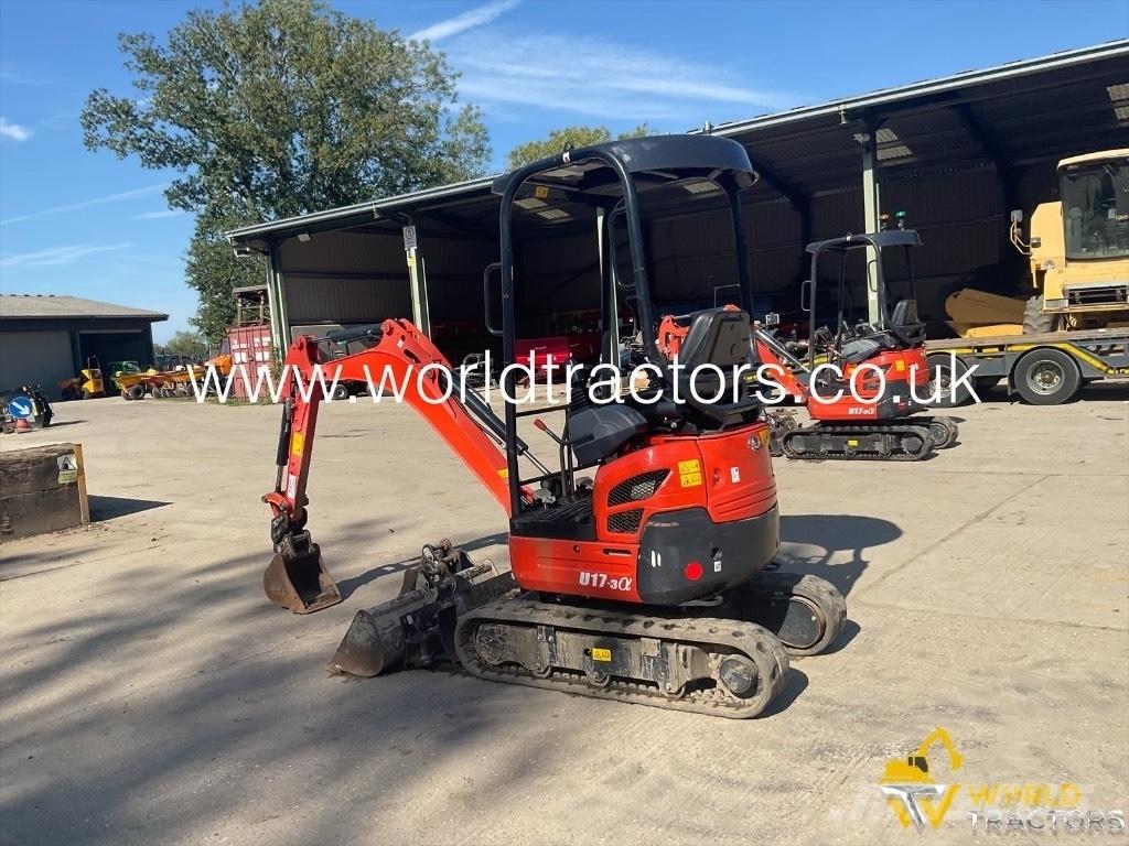 Kubota U 17-3 Мини-экскаваторы
