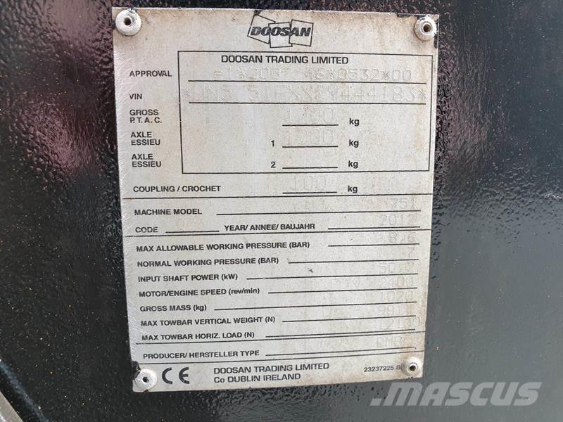 Doosan 7 / 51 Воздушные компрессоры