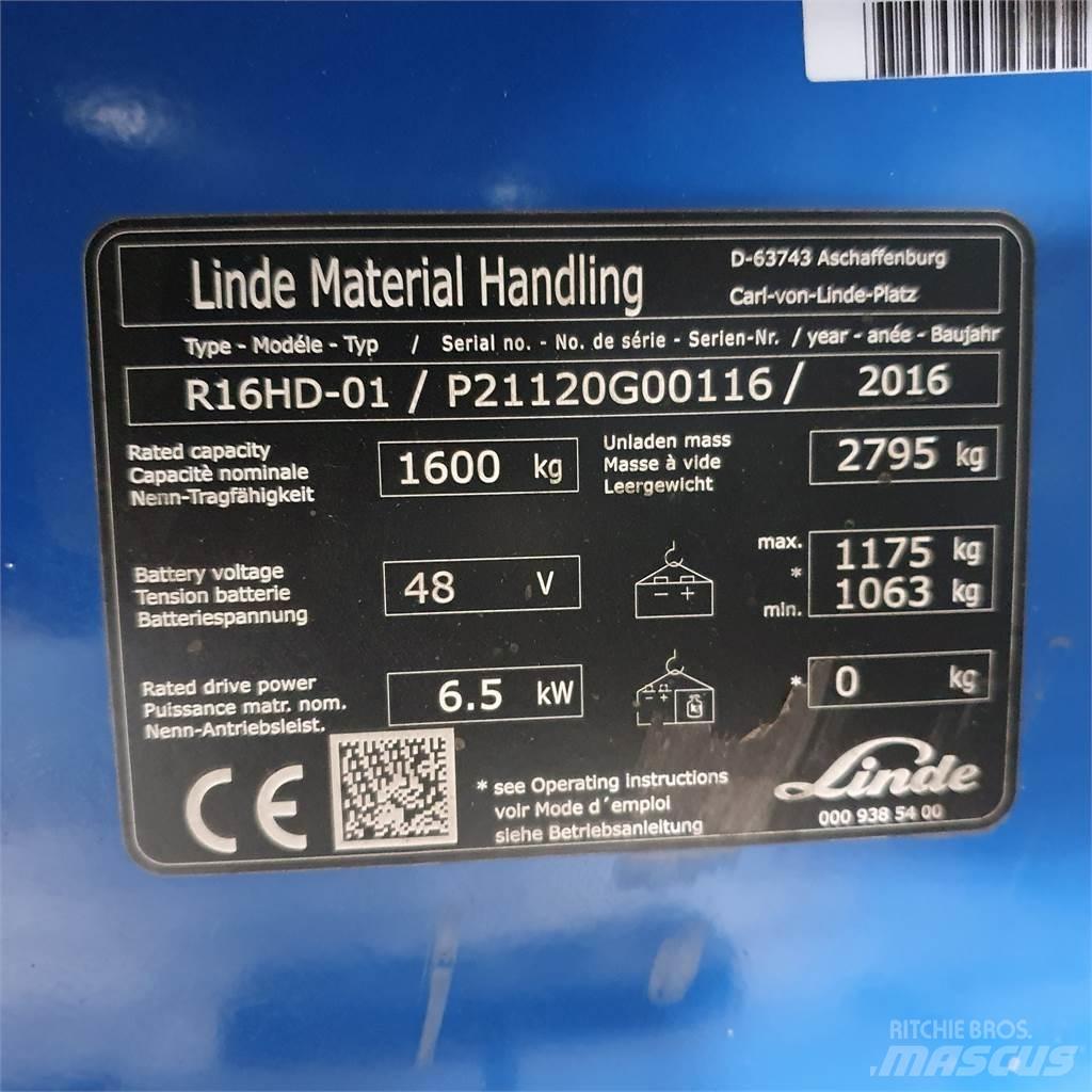 Linde R16HD Ричтраки