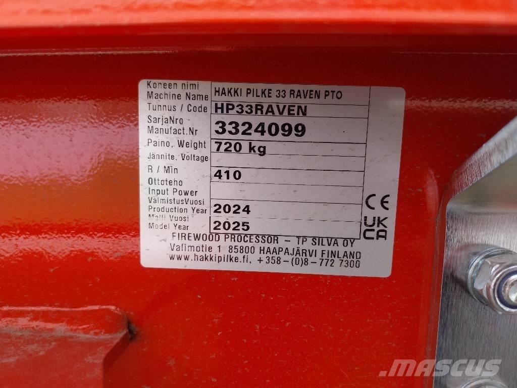 Hakki Pilke Raven 33 Дровоколы