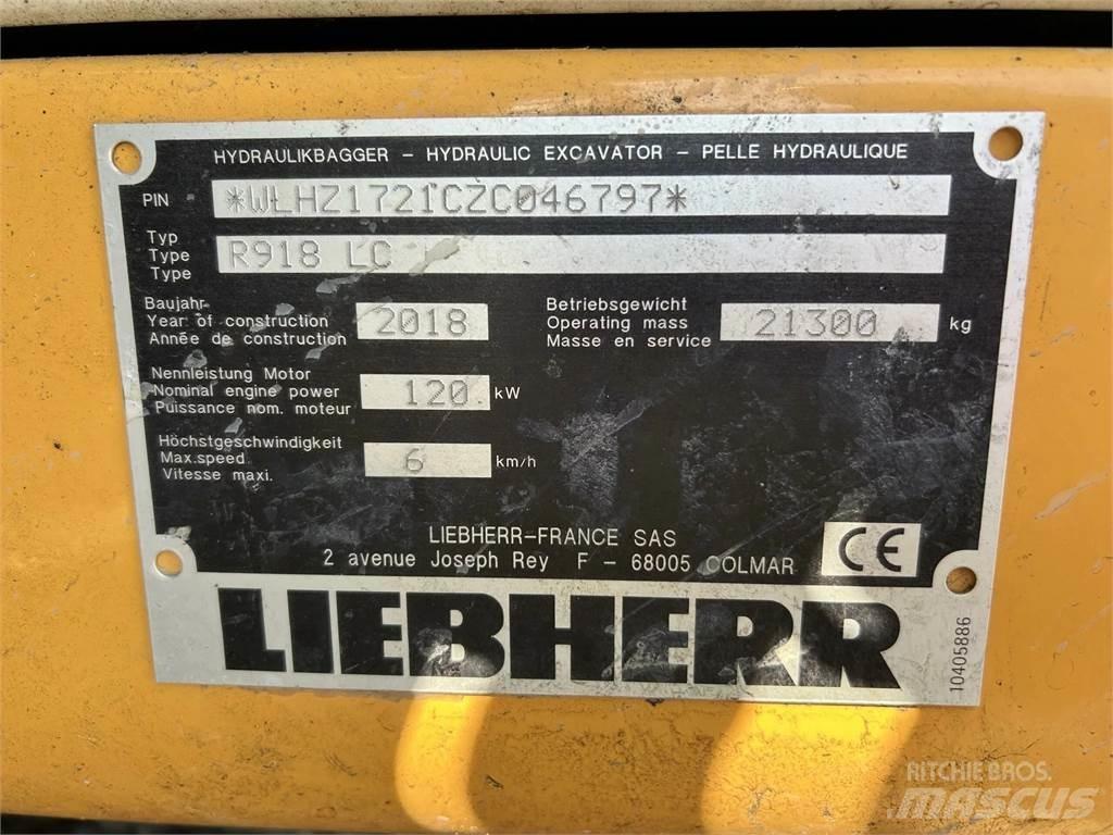 Liebherr R918 LC Гусеничные экскаваторы