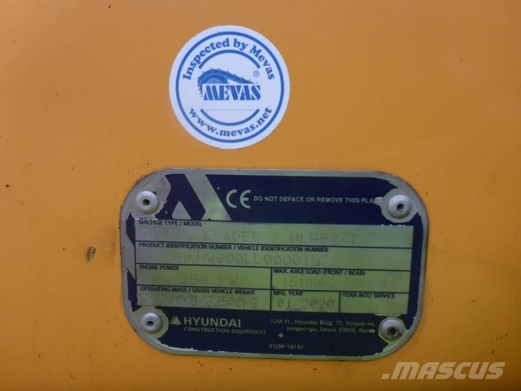 Hyundai HL980XT Фронтальные погрузчики