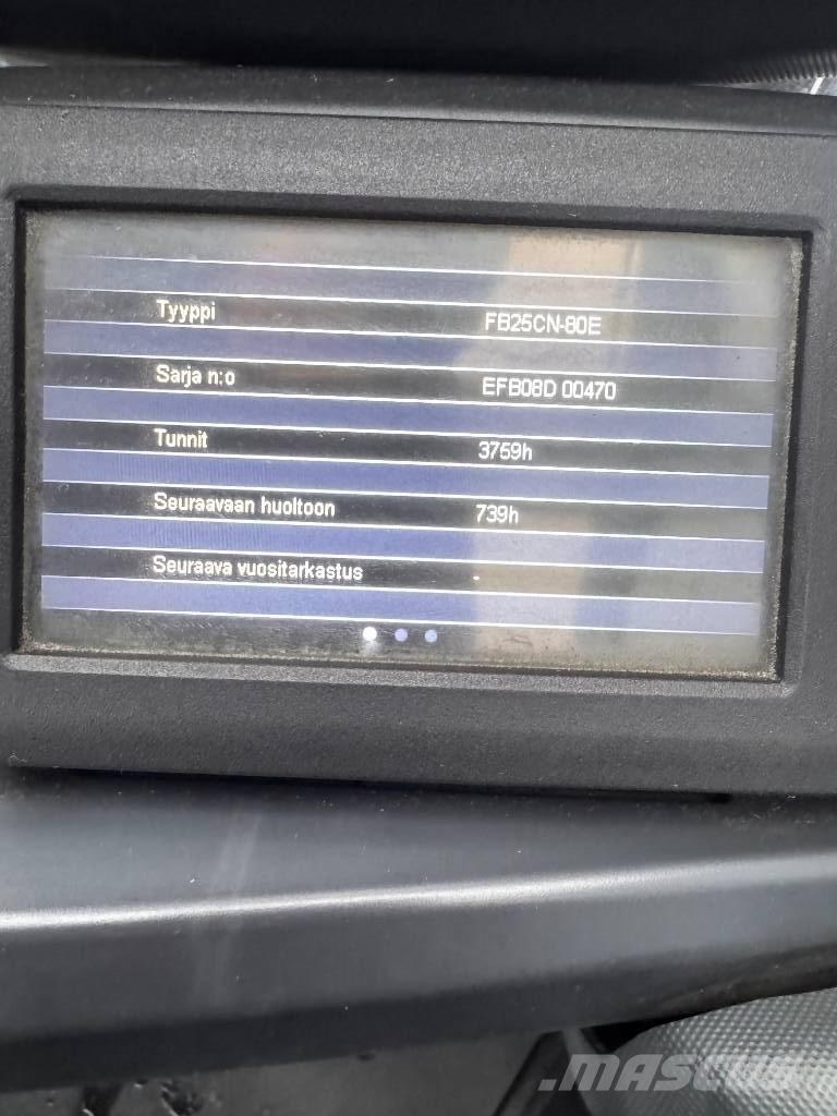 Mitsubishi FB 25 CN Электропогрузчики