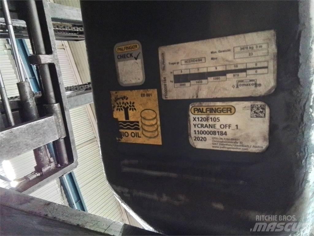 Palfinger X120f105 Манипуляторы для форвардеров
