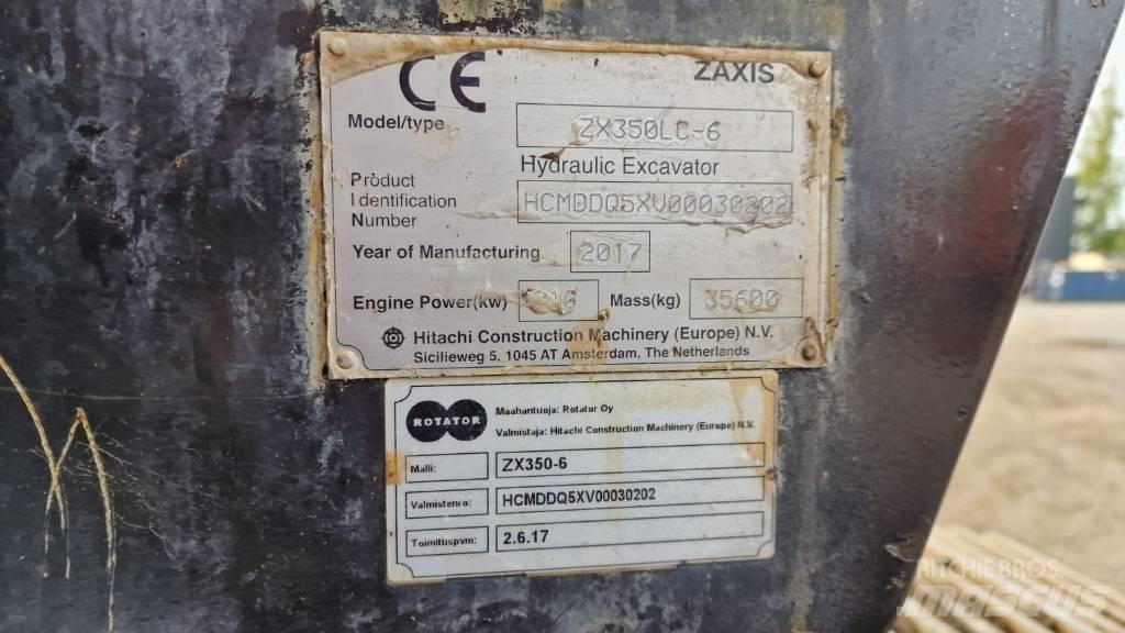 Hitachi ZX 350 LC-6 Гусеничные экскаваторы
