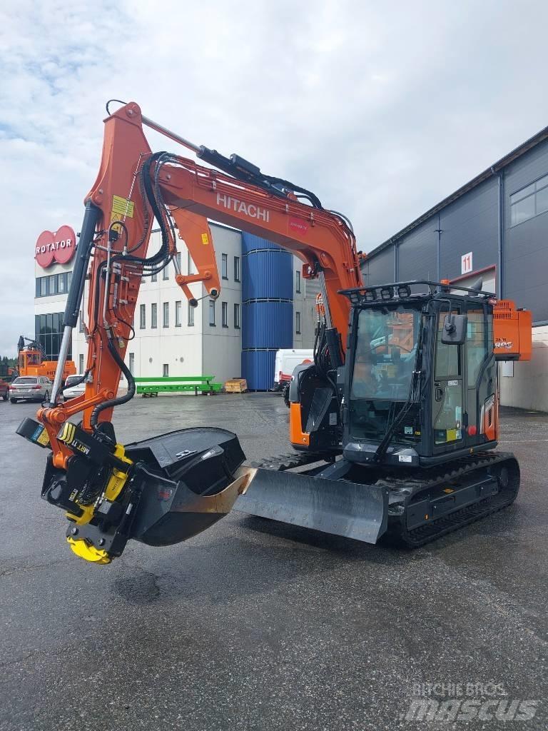 Hitachi ZX 95 US-7 Малые экскаваторы 7т-12т