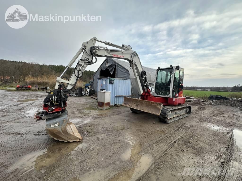 Takeuchi TB 280 FR Малые экскаваторы 7т-12т