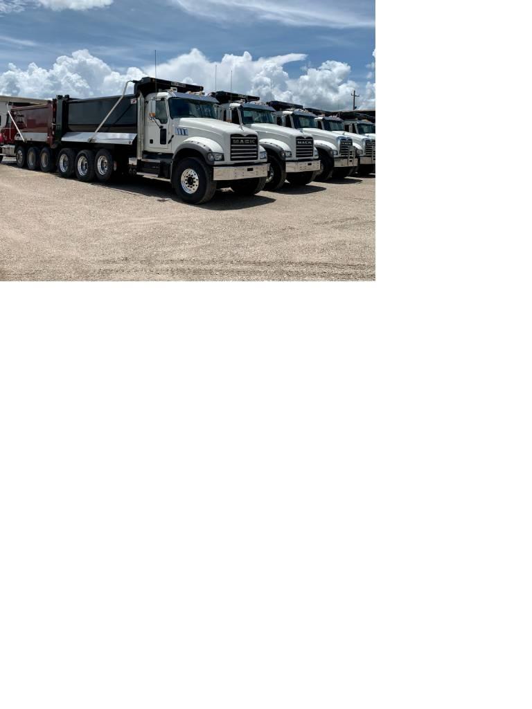 Mack Tri Axle Dump Грузовики-Самосвалы