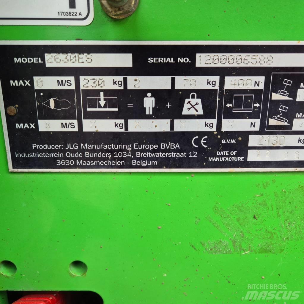 JLG 2630 ES Ножничные подъемники