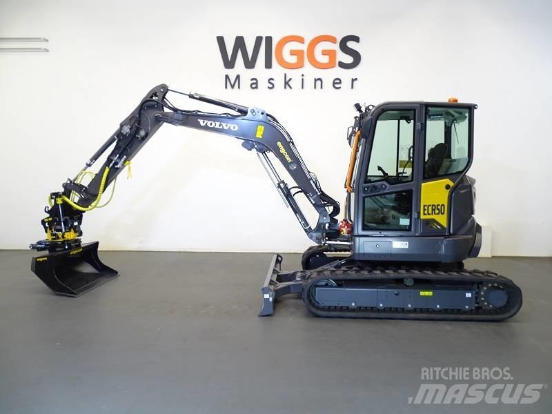 Volvo ECR50F Мини-экскаваторы