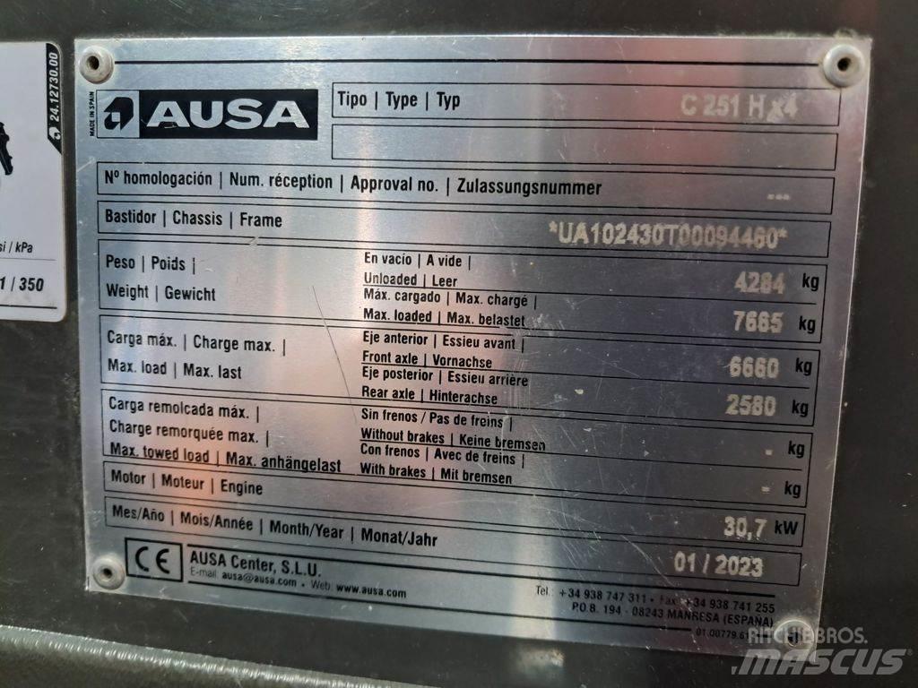 Ausa C251 HX4 Внедорожные погрузчики