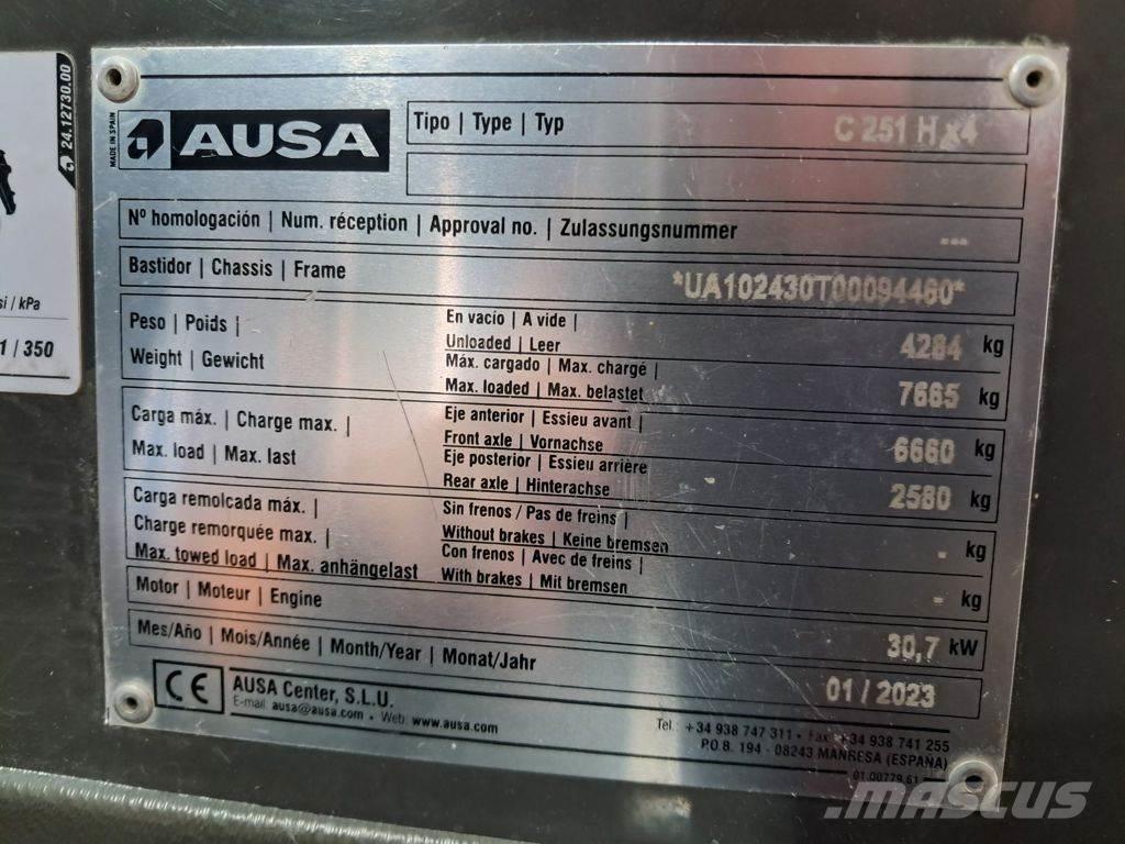 Ausa C251 HX4 Внедорожные погрузчики