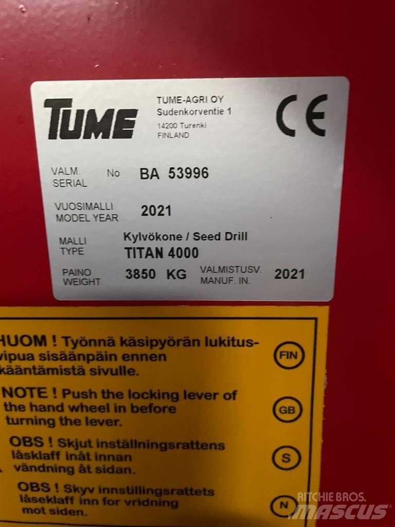 Tume Titan 4000 Комбинированные сеялки