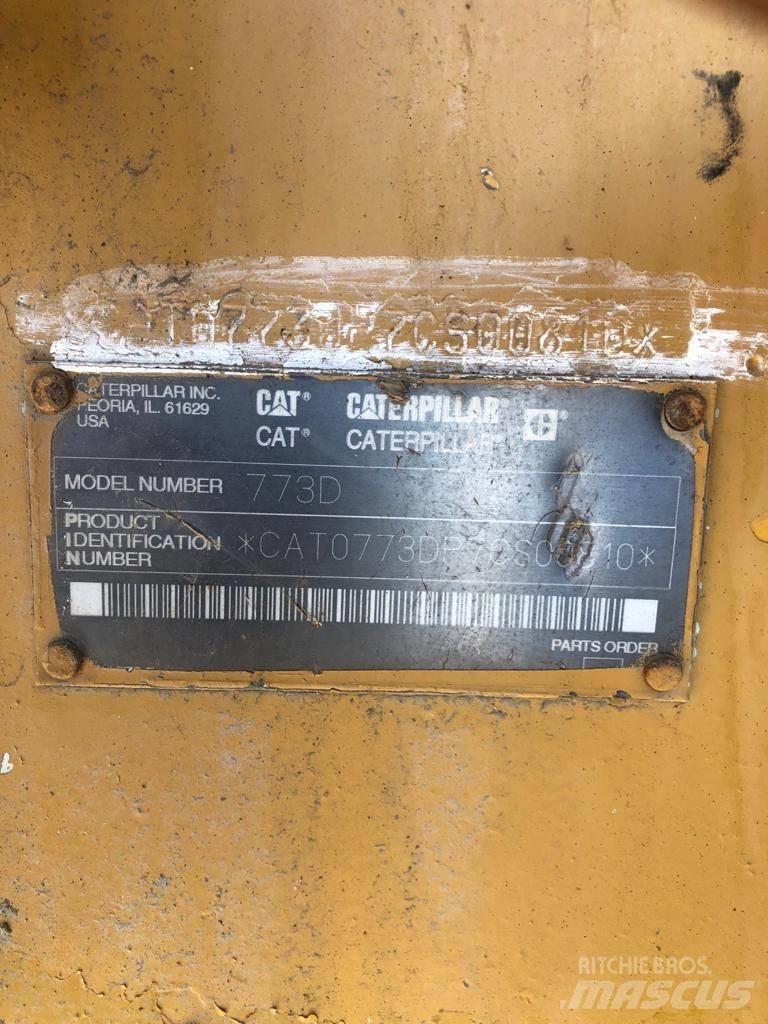 CAT 773 D Карьерные самосвалы