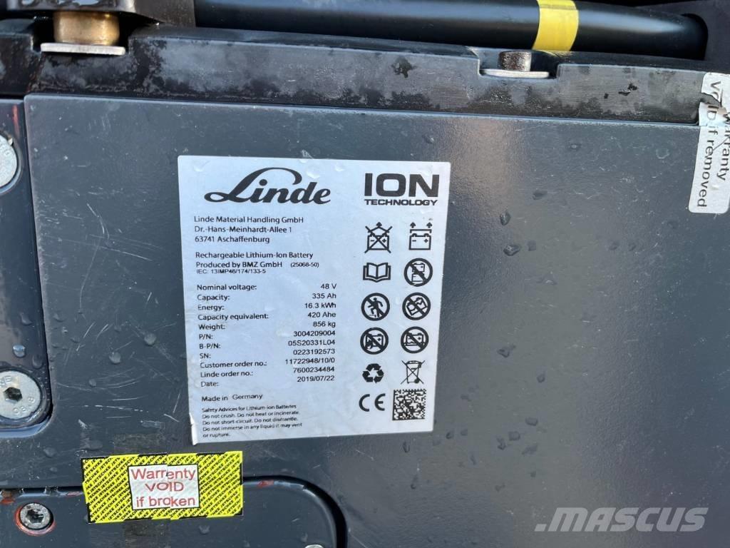 Linde E 16 P Li-ION Электропогрузчики