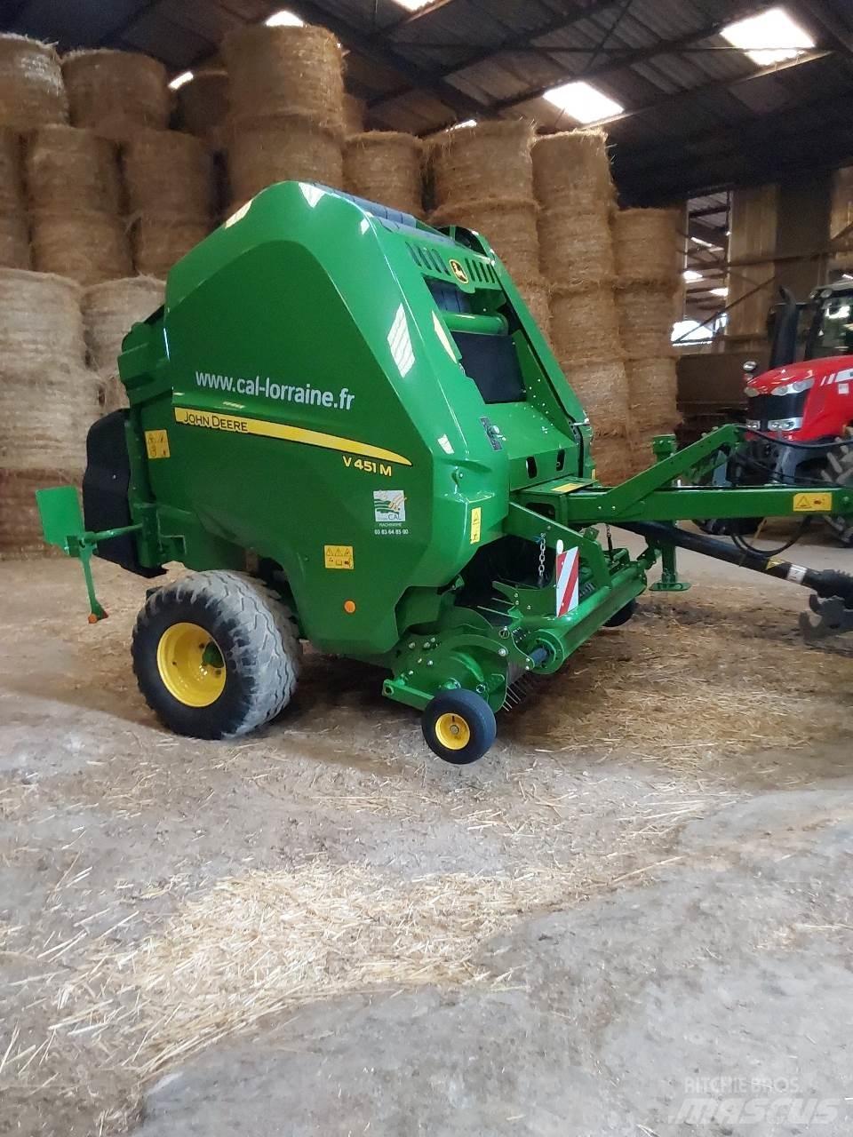John Deere V 451 M Рулонные пресс-подборщики